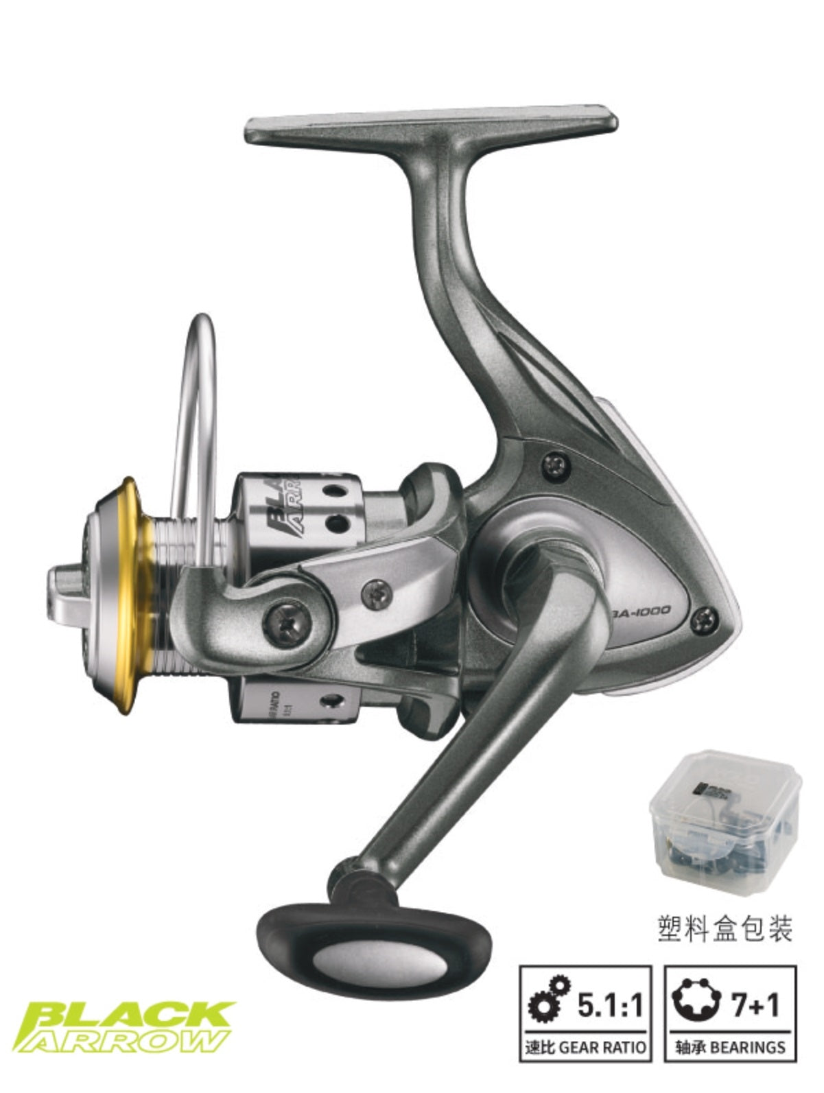 Yolo Black Arrow 3000 Spinning Reel