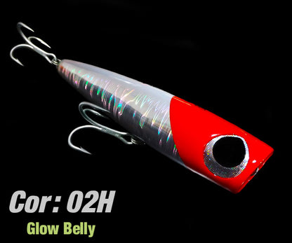 Borbleta Barracudinha Topwater Fishing Lure 11cm 26g