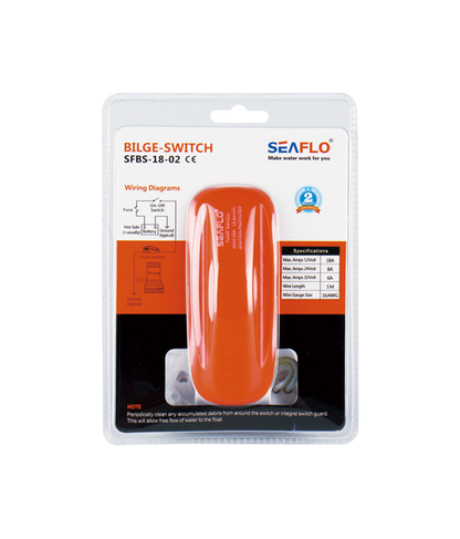 SEAFLO 02 Series Bilge Pump Float Switch 12V | SFBS-18-02