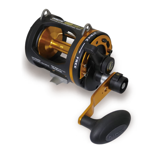 Omoto GTR-II Two Speed Trolling Reel - Premium Offshore Fishing