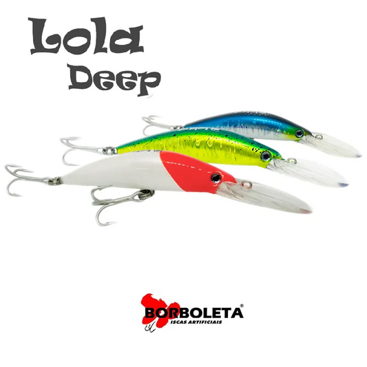 Borboleta Lure Deep Lola 10cm 24g